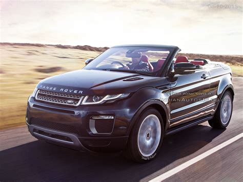 Range Rover Evoque Convertible front three quarter IAB Rendering