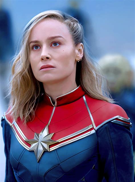 Brie Larson as Carol Danvers aka Captain Marvel | The Marvels | 2023 ...