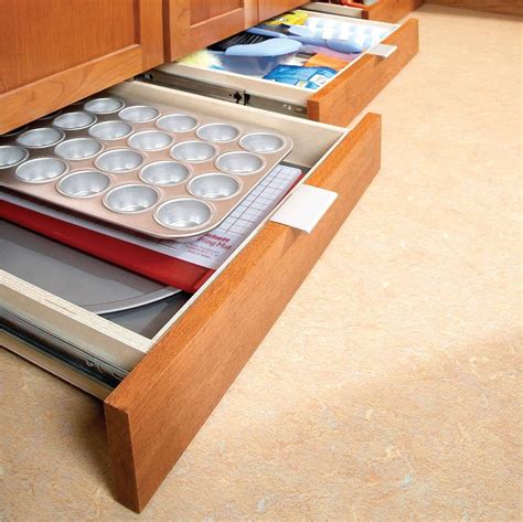 How to Build Under-Cabinet Drawers & Increase Kitchen Storage | Under ...