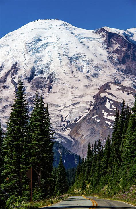 Mount Rainier Sunrise Point Photograph by Janine Harles - Fine Art America