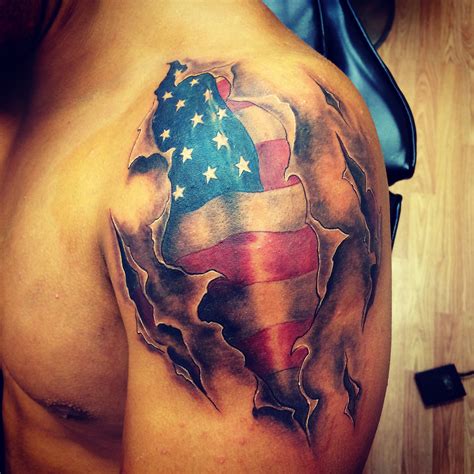 Creating American Flag Tattoo Designs For Every Occasion | Southern ...