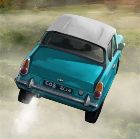 Flying Ford Anglia | Harry Potter Wiki | Fandom