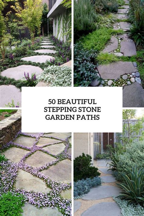 50 Beautiful Stepping Stone Garden Paths - Shelterness