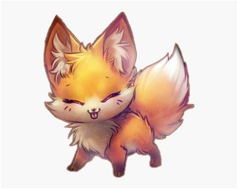 Transparent Cute Fox Clipart - Chibi Fox Anime Girl, HD Png Download ...