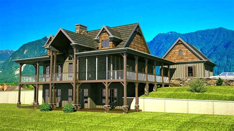 Craftsman house plans, Mountain house plans, House plan with loft