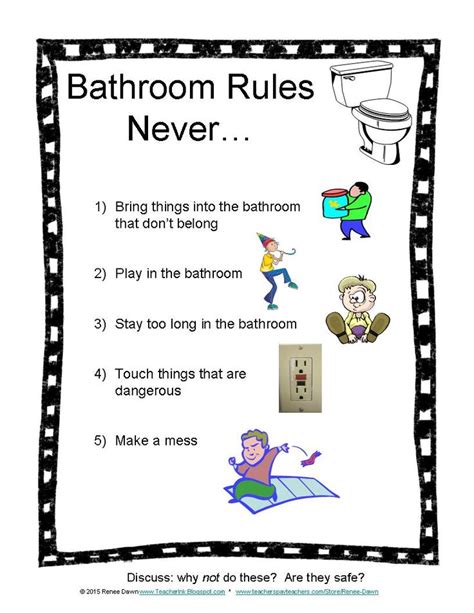 bathroom rules clipart 20 free Cliparts | Download images on Clipground ...