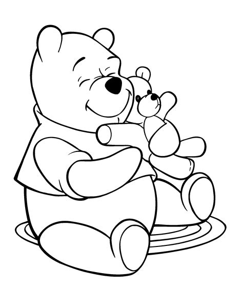 Coloring Pages Pooh Bear - Coloring Home