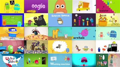 All Of The Storybots ABC Song Played At Once / Storybots ABC Song ...