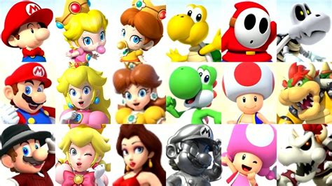 Super Mario Kart Characters