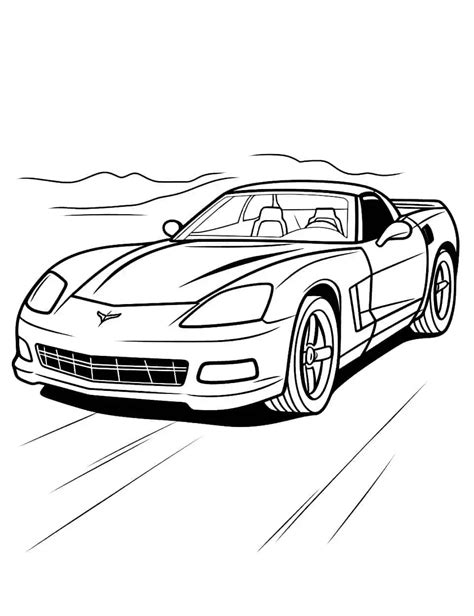 50 Car Coloring Pages: Free Cute Sheets