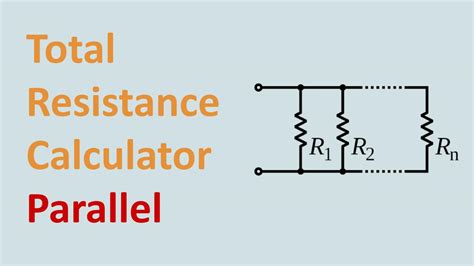 Total Resistance Calculator - Parallel