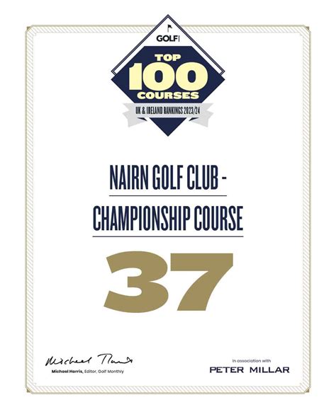 Becoming a Nairn Overseas Member - Nairn Golf Club