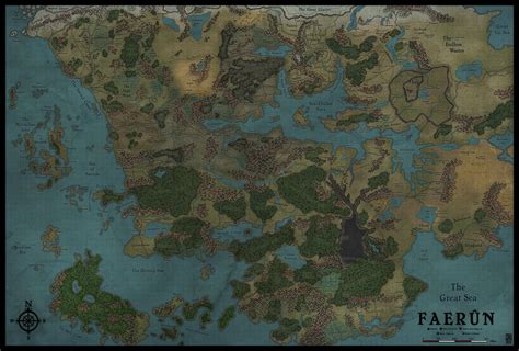 Faerun Map Full