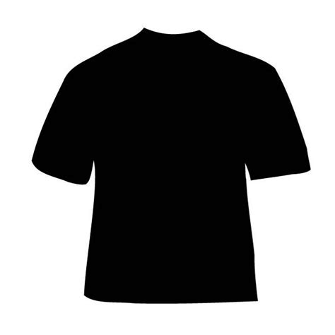 T-shirt silhouette.ai Royalty Free Stock SVG Vector and Clip Art