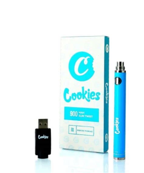 Cookies 510 Vape Pen Battery Slim - 900 Mah Slim Twist | Smoke Circus