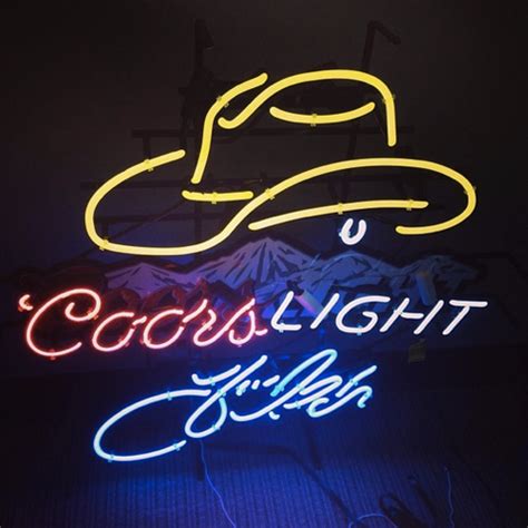 Coors Light Neon Sign | Show Off A Retro Vibe