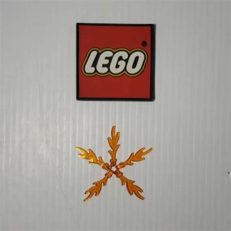 LEGO CASTLE DRAGON Flame Fire Piece Wave Rounded w Base Rim 6126 (x5 ...