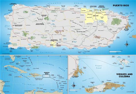 Map Of Usa And Puerto Rico – Topographic Map of Usa with States