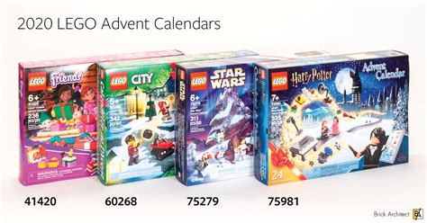 Review: 2020 LEGO Advent Calendars - BRICK ARCHITECT