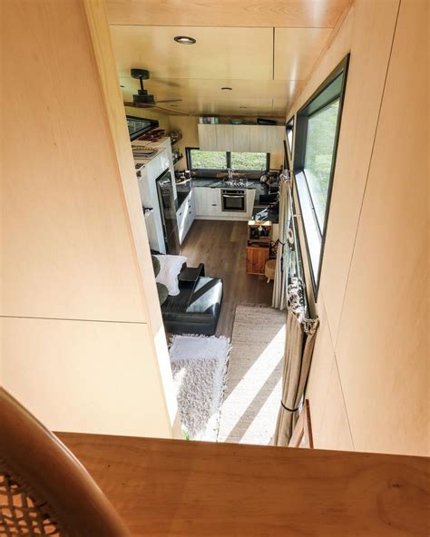 The Interior Design of a Two-Story Tiny House - Trailerite