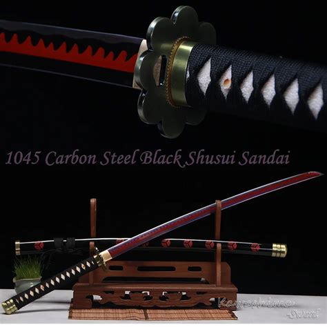 2017 The Latest One Piece Zoro Sword Shusui Sandai High Carbon Steel ...