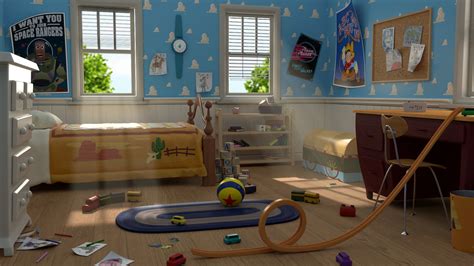 ArtStation - Andy's Room - Toy Story, Ann-Sophie D'hollander | Toy ...