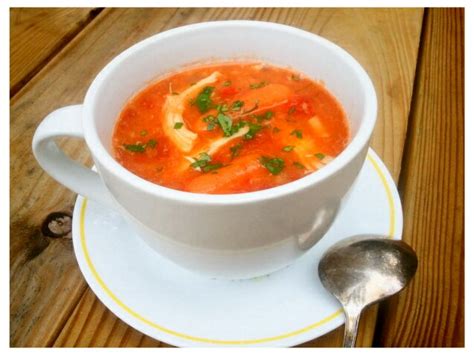 Tomato Chicken Soup with Lentils | GlutenFreeFix