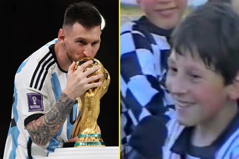 Newell's Old Boys post first interview of boyhood Lionel Messi winning ...