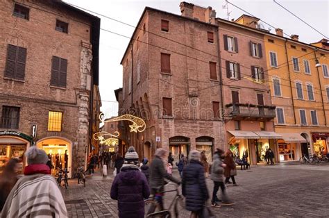 Modena, Emilia Romagna, Italy. the Magnificent Facade of the Cathedral ...