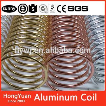 Metal Spiral Coil Binding Supply - 9/16 Aluminum - For All Coil Binding ...