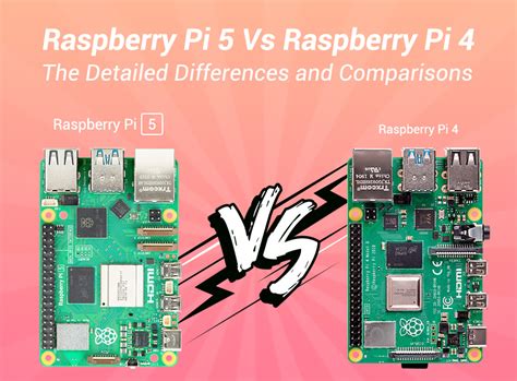 Raspberry Pi 5 Vs Raspberry Pi 4: The Detailed Differences & Comparisons