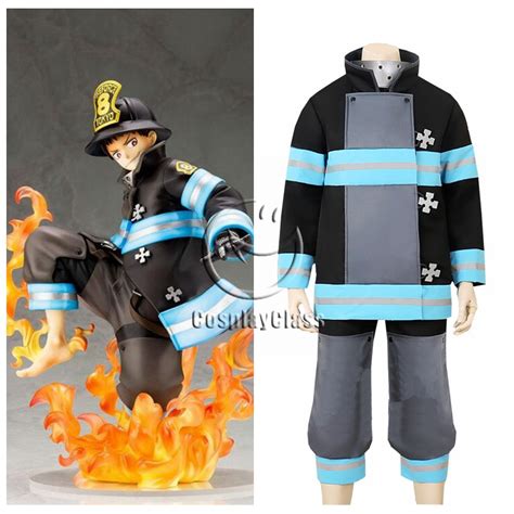 Fire Force Shinra Kusakabe Cosplay Costume - CosplayClass