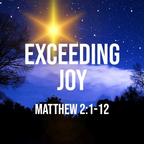 Matthew 2:1-12: Exceeding Joy – God Centered Life