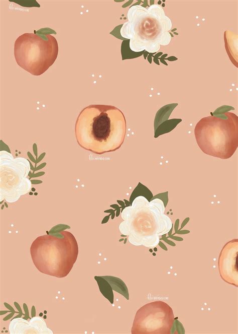 Peach Aesthetic Wallpapers - Wallpaper Cave