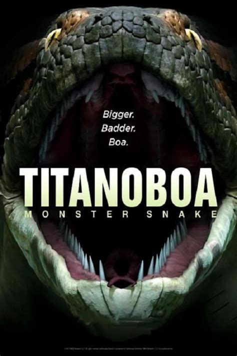 Titanoboa: Monster Snake (0) - Poster US - 800*1200px