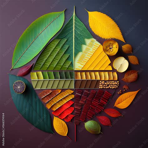 colorful leaves in a Fibonacci sequence - Fibonacci sequence series ...