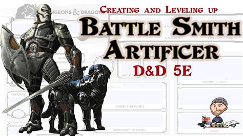 D&D 5E Battle Smith Artificer Build - Wally DM