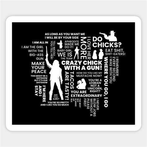 Wynonna Earp Quotes Word Cloud - Wynonna Earp - Sticker | TeePublic