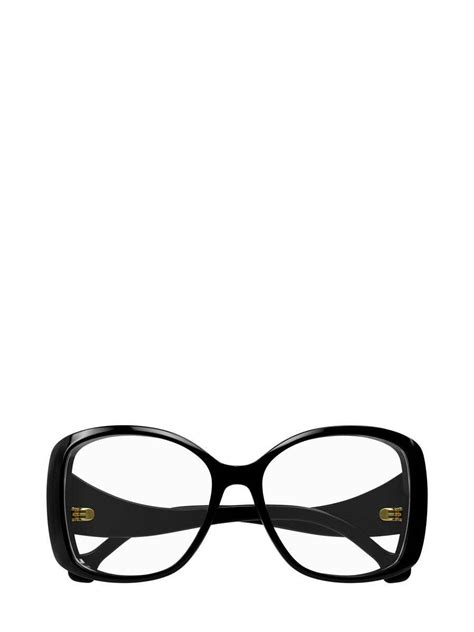 Buy Gucci Eyeglasses - Black At 33% Off | Editorialist