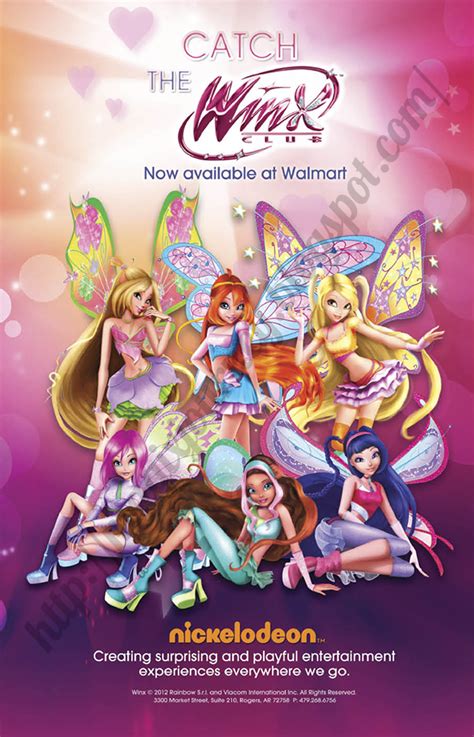 MagixJourney : Winx Club Product Line Promo Poster! Walmart!