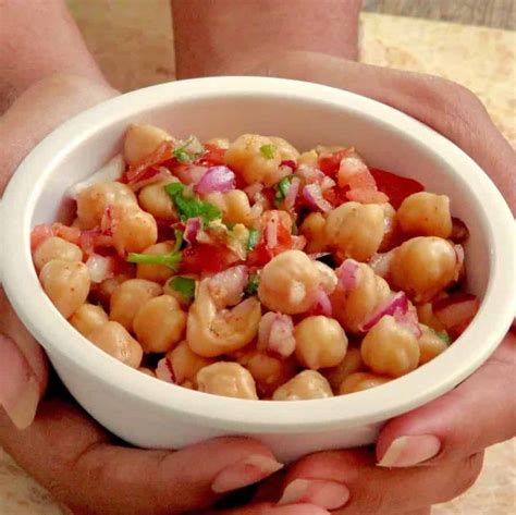 Instant Pot Vegan Indian Chana Salad Chickpea Salad – Two Sleevers