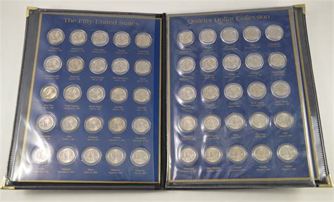 Historic Coin Collection - The Fifty US Quarter Dollar Collection ...