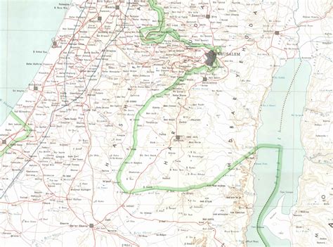 Israel Map Today And 1967 : Territories Occupied By Israel Since June ...