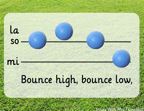 Music With Mrs. Tanenblatt: Bounce High, Bounce Low: A Favorite Game to ...