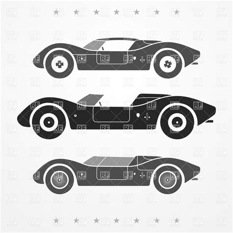 Race Car Silhouette Vector at Vectorified.com | Collection of Race Car ...