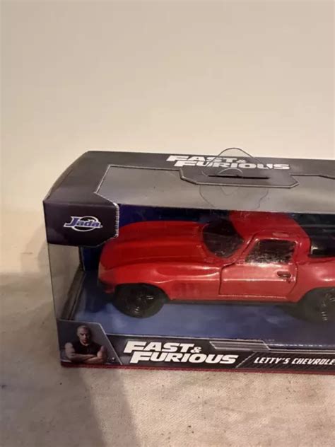 JADA 1/32 FAST & FURIOUS Letty's Chevrolet Corvette Auto in scatola EUR ...