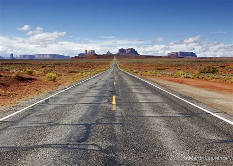 "Road trip through Monument Valley" by Martin Lawrence | Redbubble