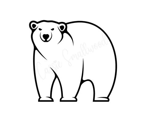 Polar Bear Template Free