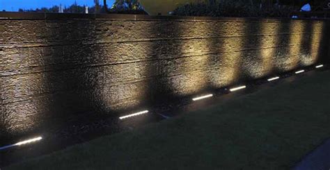 Exterior Recessed Linear Wall Washer light In Ground Rgb Led