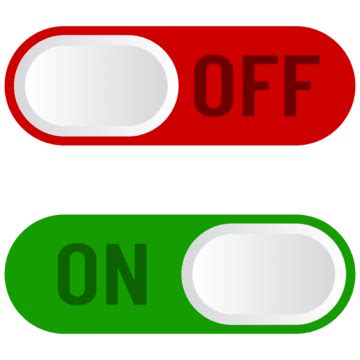 On Off Button Vector PNG Images, Icon On Off Button, On Off Button ...